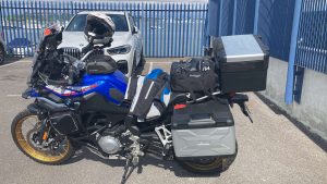 Bill's Motorcycle - UK Trip
