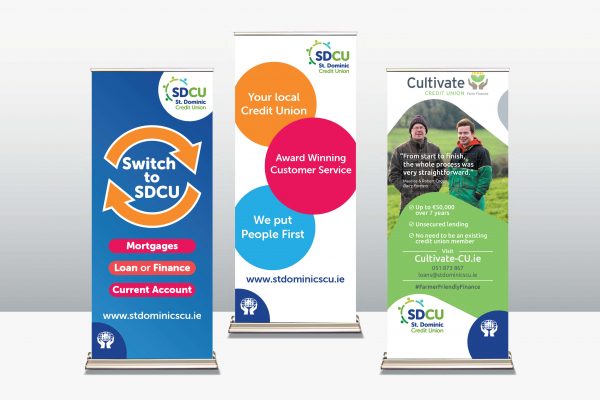 Pull-Up Banners - St. Dominic Credit Union
